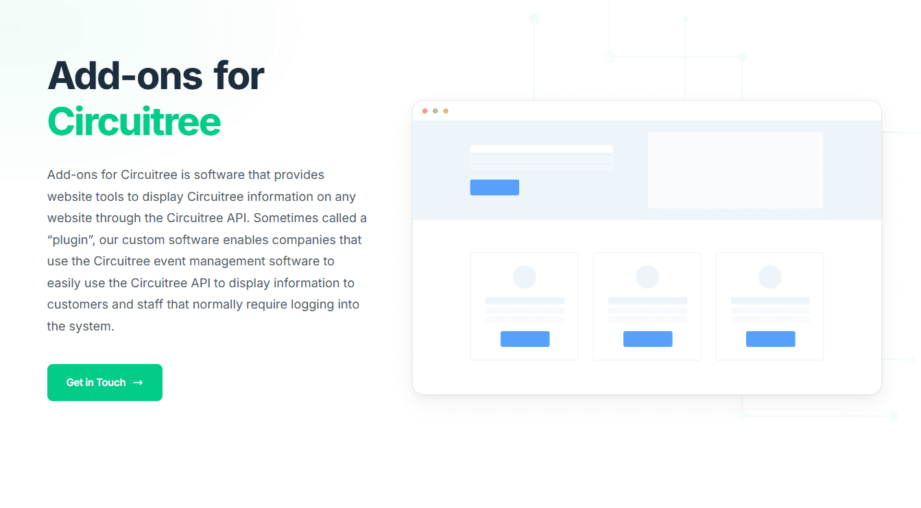 Circuitree Add-ons website